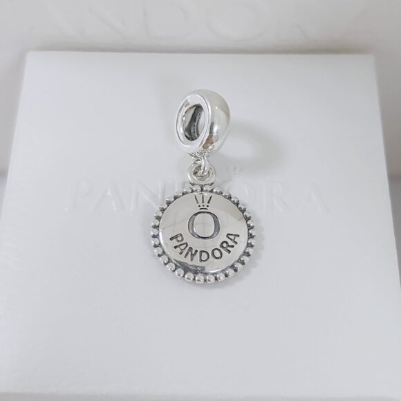 Pandora Iceland Heart Flag Dangle Charm with box - Picture 2 of 7